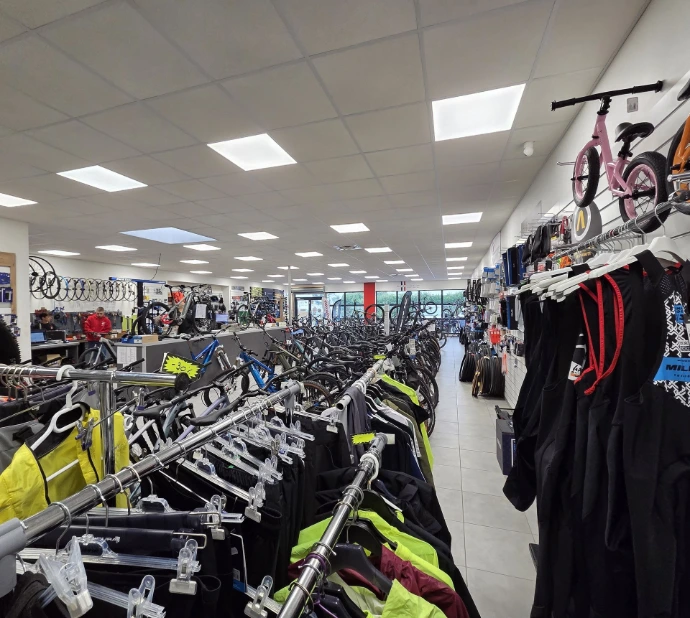 magasin intérieur velo 