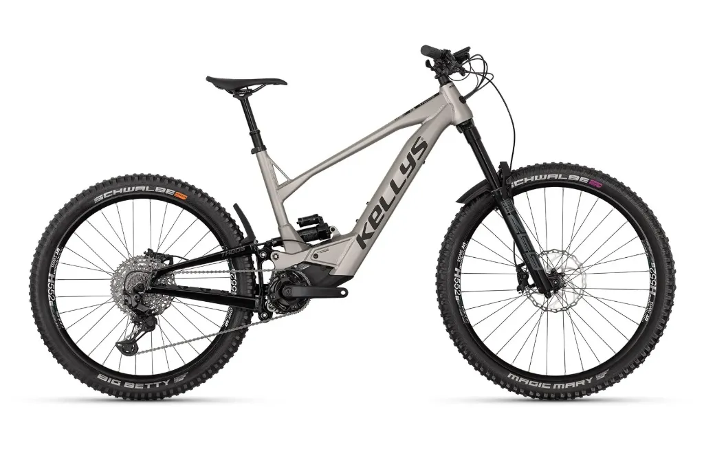 KELLYS THEOS RS50 P TITANIUM 29/27,5" 820 Wh
