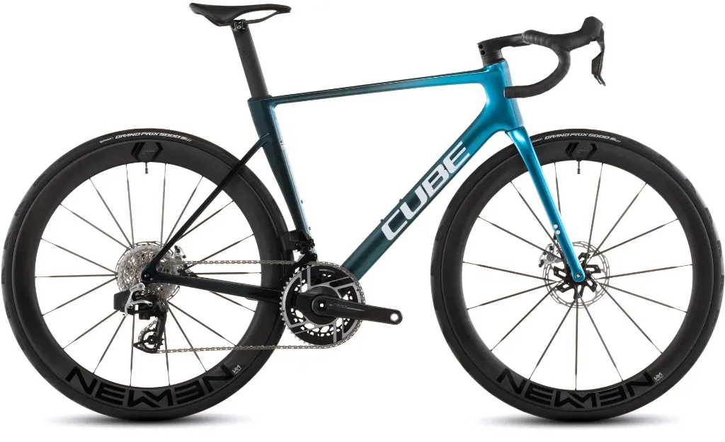 CUBE Litening AIR C:68X SLX chromeblue´n´ liquidblue 
