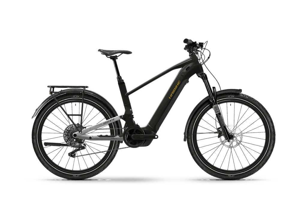 HAIBIKE ADVENTR 6 HIGH sparkling black/platinum chrome - glossy 2026