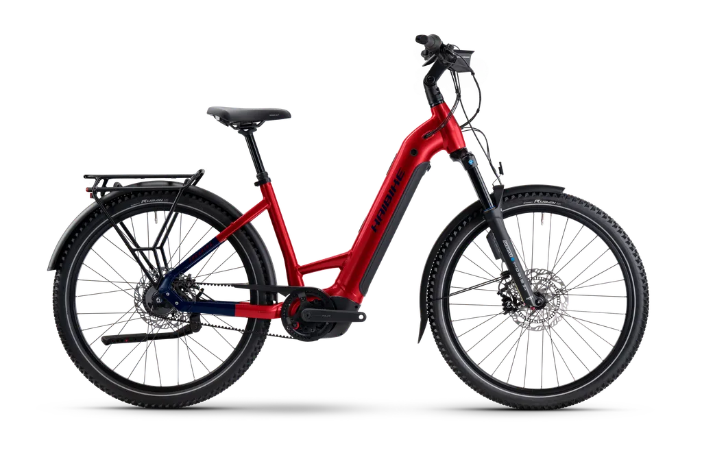 HAIBIKE TREKKING 9 ABS LOW dynamite red/blue - glossy 2026