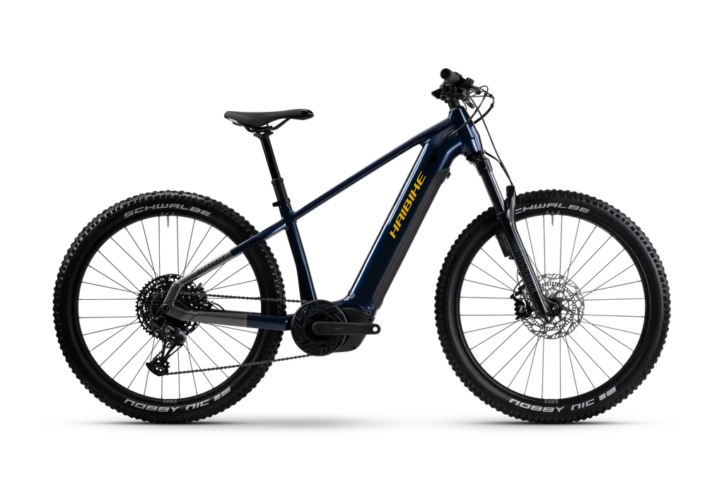 HAIBIKE ALLTRACK 11 blue/titan/yellow - glossy 2026
