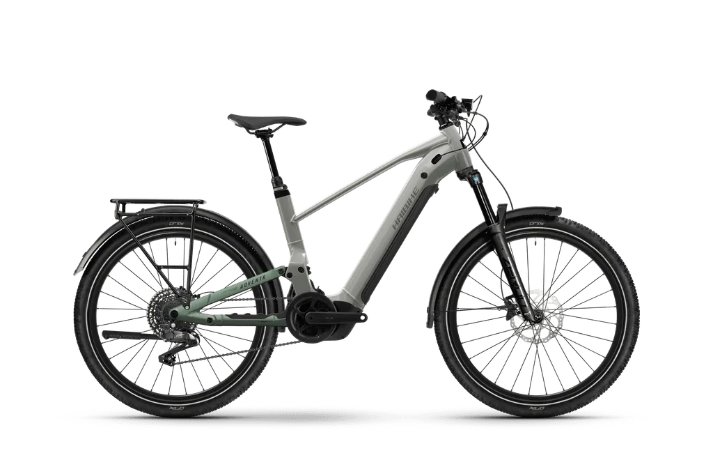 HAIBIKE ADVENTR 4 HIGH grey/bamboo green - glossy&matt 2026