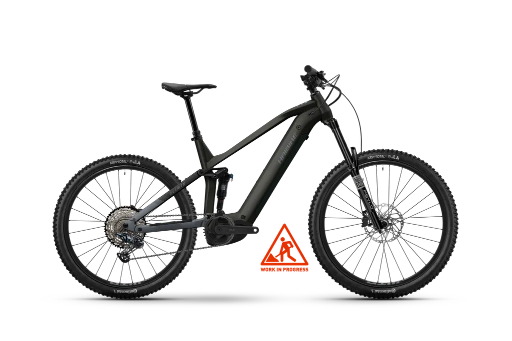 HAIBIKE ALLMTN 2 HIGH sparkling black/frosted indigo - matt 2026