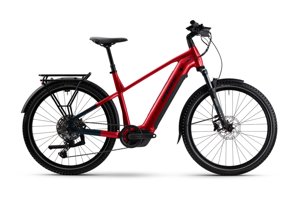 HAIBIKE TREKKING 7 HIGH / C2 dynamite red/blue - glossy 2026