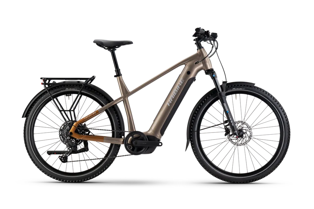 HAIBIKE TREKKING 6.5 HIGH toffee/sand/silver - glossy 2026