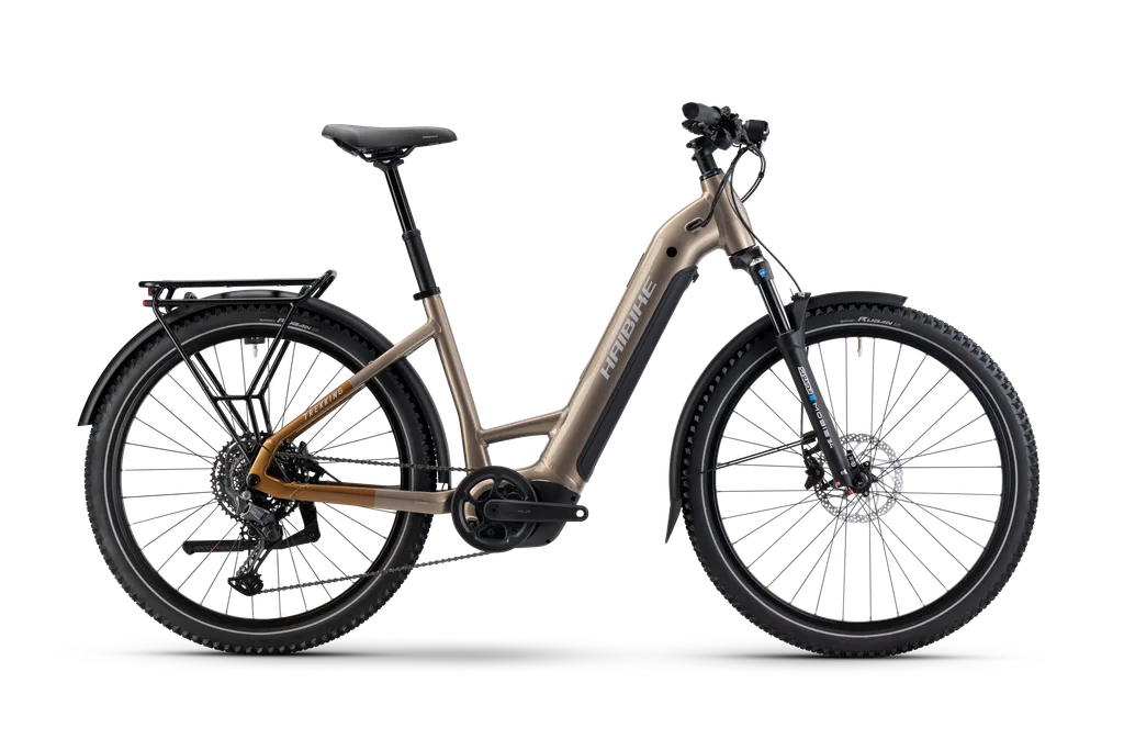 HAIBIKE TREKKING 6.5 LOW toffee/sand/silver - glossy 2026