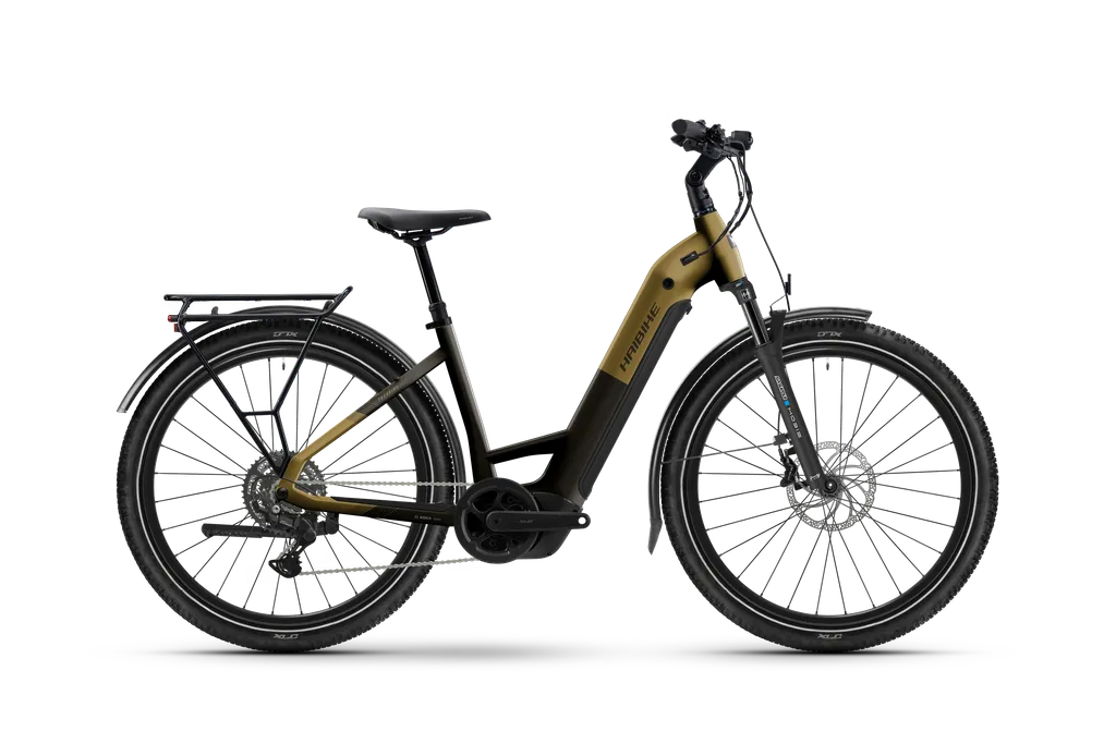 HAIBIKE TREKKING 7.5 LOW black/gold - matt 2026