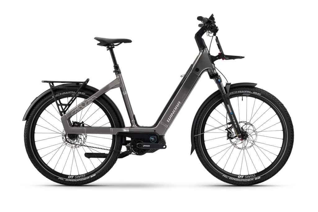 WINORA Sinus AS Low traffic / night grey - glossy 2026