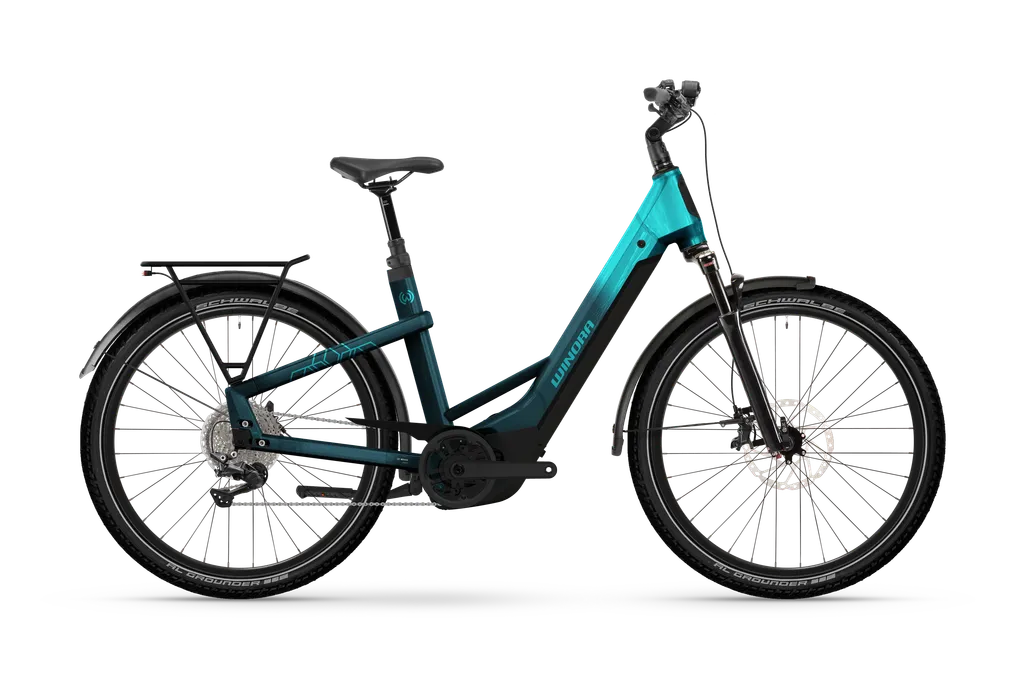 WINORA Yakun X12 Low blue monday / aqua - glossy 2026