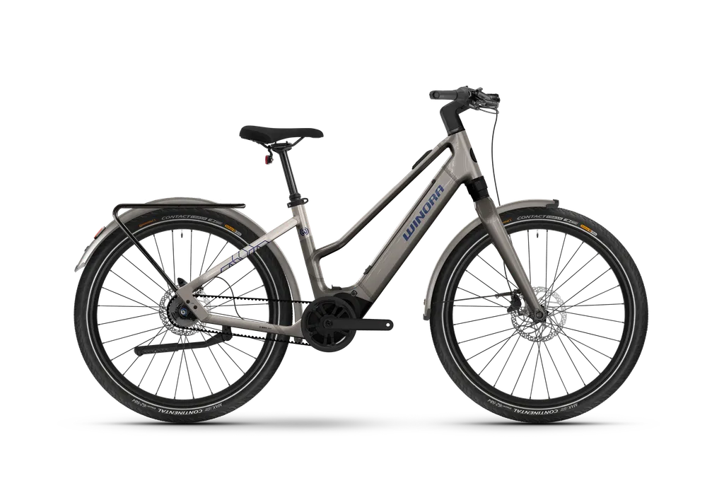 WINORA IRIDE PURE R5F MID GL_vanilla/silver vanilla latte/silver dollar - glossy 2026