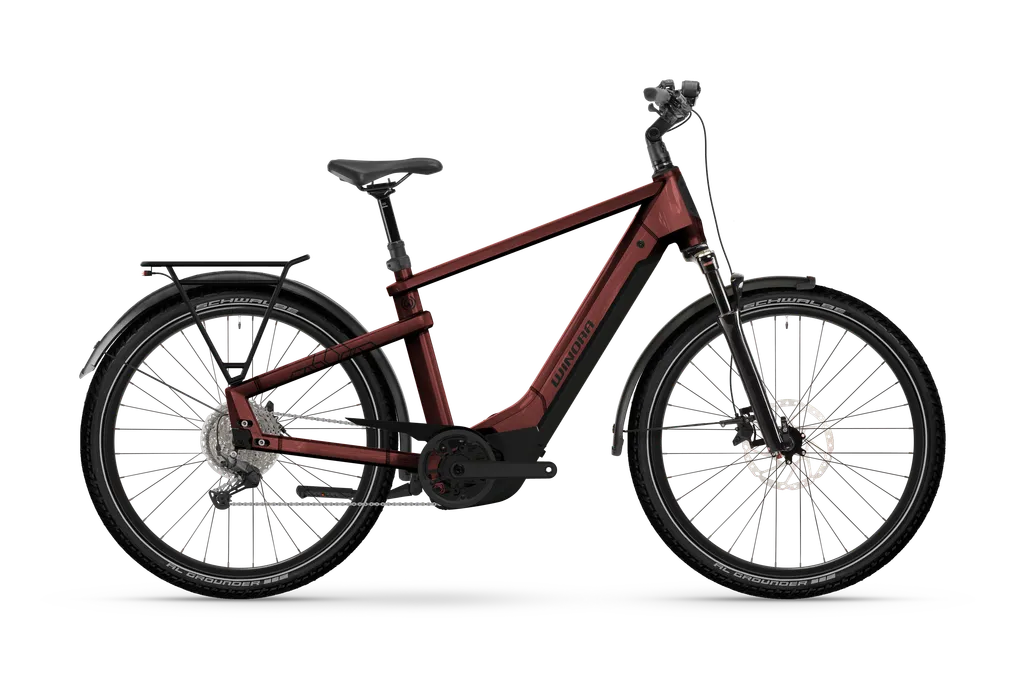 WINORA Yakun X10 High warm red - glossy 2026