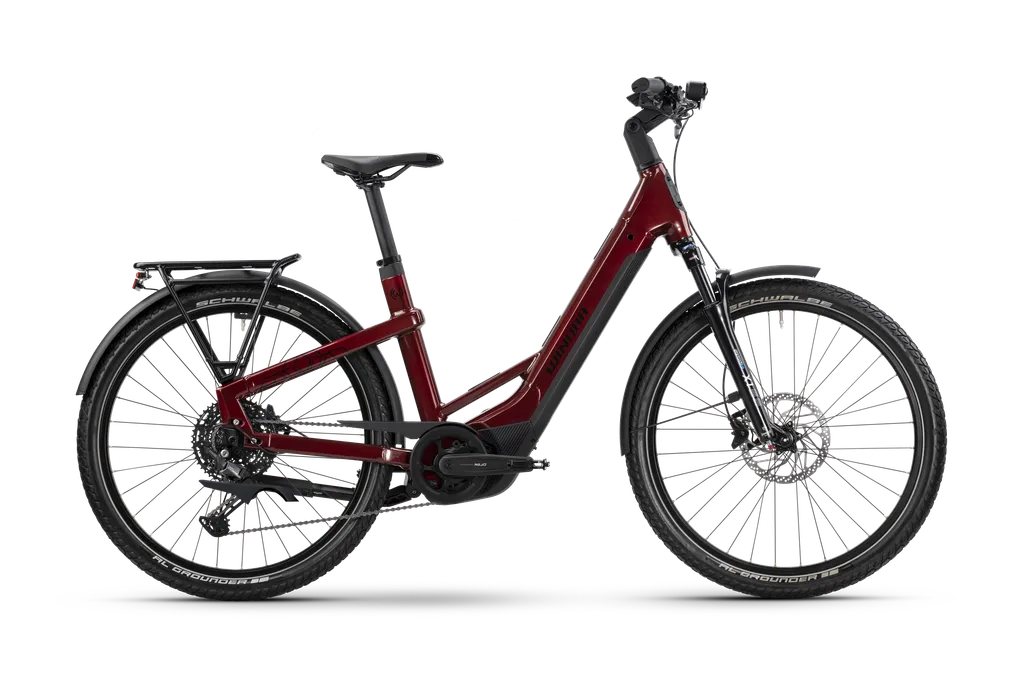 WINORA Yakun X10 Low warm red - glossy 2026