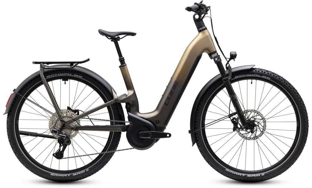 CUBE Nuride Hybrid ONE11 HPC SLX 800 goldenbrown´n´black