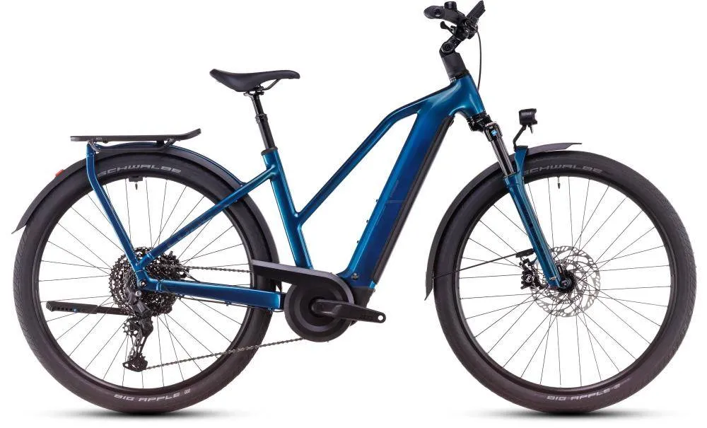 Cube Kathmandu Hybrid EX  electricblue´n´chrome