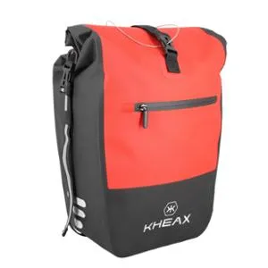 SACOCHE VELO PORTE BAGAGE KHEAX IZOARD EDGE ETANCHE - 60X30X17 CM - 31 LITRES