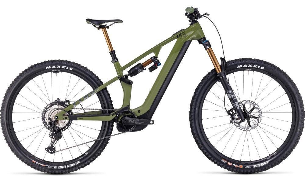 CUBE Stereo Hybrid ONE55 C:68X TM 750 29 olive'n'chrome